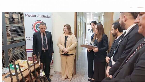 Realizaron depuración de Evidencias en el Palacio de Justicia de Pilar