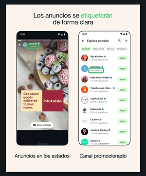 WhatsApp anuncia que mostrará anuncios en “Actualizaciones” (Estados y Canales) sin afectar chats privados » San Lorenzo PY