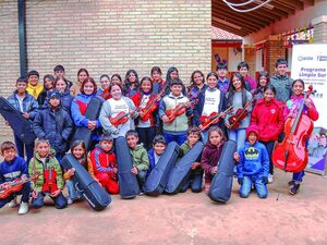 la orquesta comunitaria que transforma vidas en Limpio Sur