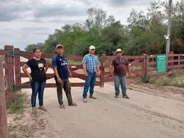 Chaqueños exigen servidumbre de paso en caminos privados - Noticias del Chaco - ABC Color