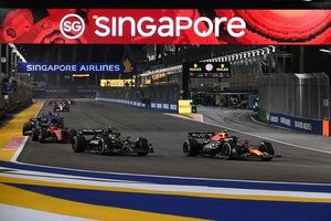 Versus / La Fórmula 1 declara por primera vez "calor extremo" en el GP de Singapur