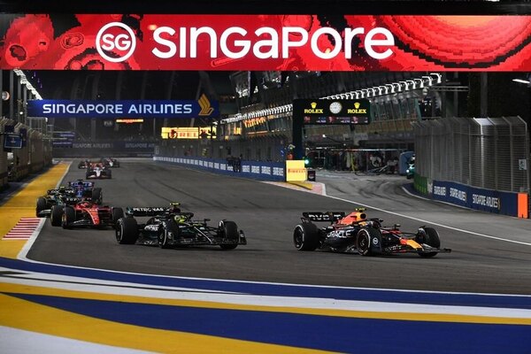 Versus / La Fórmula 1 declara por primera vez "calor extremo" en el GP de Singapur