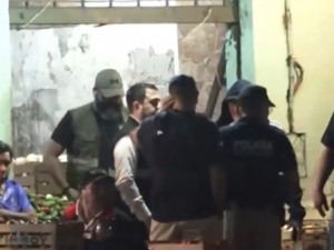 Operativo sorpresa en Abasto contra contrabando
