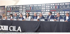 En noviembre será el Congreso Ibero-Latinoamericano del Asfalto