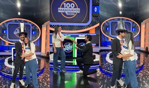 ¡Novios triunfan en “100 Paraguayos Dicen” y tendrán la boda de sus sueños! - trece