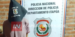 ARROYO PORÁ: DETIENEN A UN HOMBRE CON ORDEN DE CAPTURA Y GRAVES ANTECEDENTES