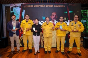ueno bank se convierte en banco oficial de los Bomberos Voluntarios
