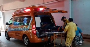 Popular / Trabajadores opyta lesionados tras caída de ascensor en Minga Guazú