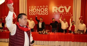 Cartes fue hasta Ciudad del Este para encuadrar a las bases y confirmar el apoyo a Vaesken