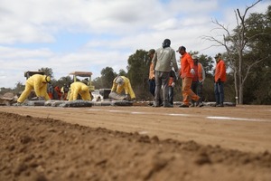Avanza a buen ritmo la construcción del Lote 4 del Corredor Vial Bioceánico en el Chaco - ADN Digital
