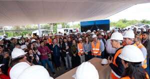 La Nación / Peña y autoridades brasileñas aguardan que el Puente de la Ruta Bioceánica sea inaugurado en mayo