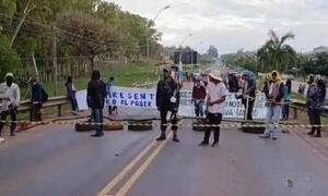 Indígenas recrudecen protestas: Cierre de ruta será de 12 horas en Yby Yaú – Prensa 5