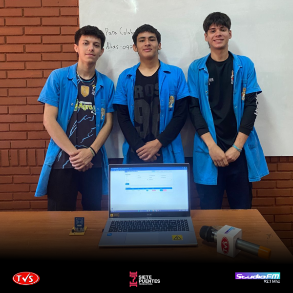 JOVENES DE ENCARNACIÓN SOLICITAN APOYOPARA REPRESENTAR A PARAGUAY EN MOSTRATEC BRASIL 2025 - «TVS DIGITAL»