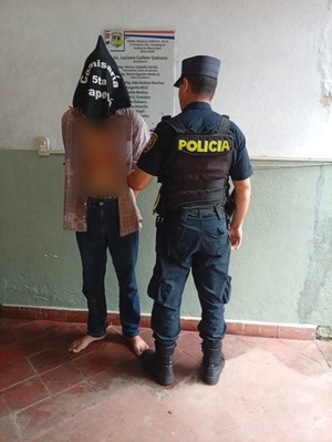 Aprehensión del supuesto autor de homicidio en Carapeguá