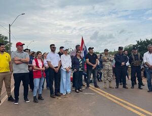 Autoridades logran acercamiento con manifestantes en Yby Yaú - Concepción al Día