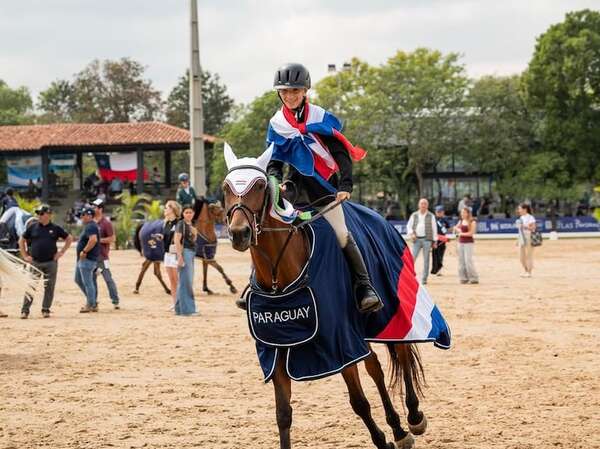 Hipismo: Juan Ignacio Pena salta al primer lugar - Polideportivo - ABC Color