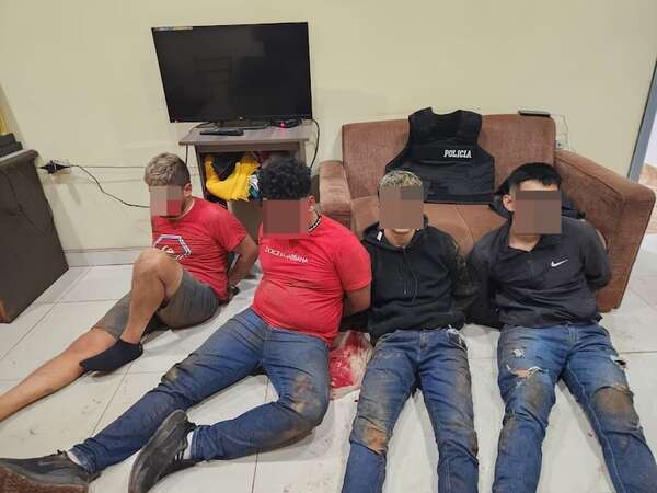 Caen cuatro falsos policías tras robar lote de celulares en asalto domiciliario - ABC en el Este - ABC Color