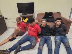 Robo agravado en San Miguel: víctima reconoció a presuntos autores tras transmisión en vivo de aprehensión - Info Alto Parana