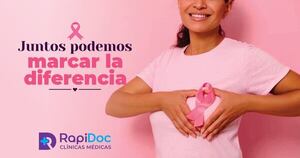 La Nación / Rapidoc se suma al “Octubre Rosa”