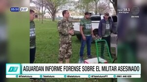 El último mensaje del militar a sus compañeros
