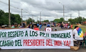 Indígenas anuncian marcha hacia Asunción y mantienen los cierres en rutas nacionales - OviedoPress