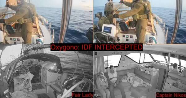 La Nación / Israel interceptó el último barco de una flotilla en zona de guerra