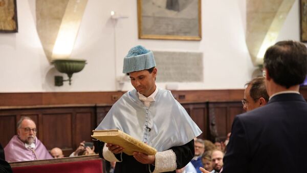 Nadal, honoris causa en Salamanca, defiende deporte como puente de "cordialidad y respeto"