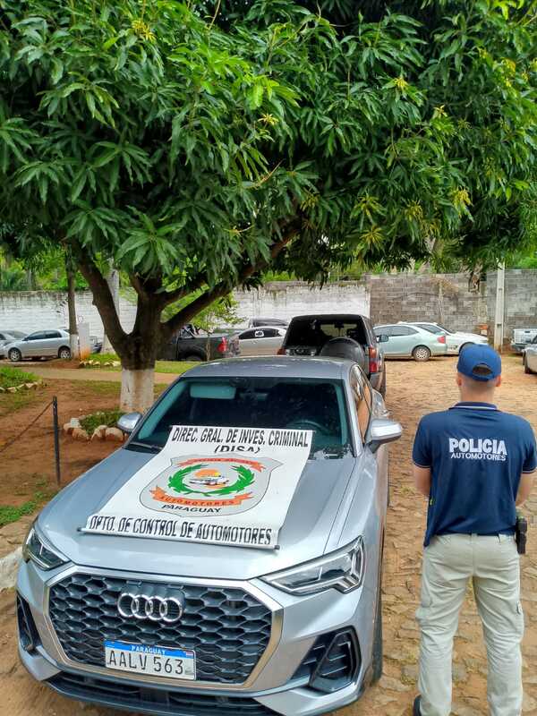 Recuperan vehículo denunciado en Asunción