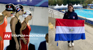 CAMILA FERNÁNDEZ ENTRE LAS MEJORES DEL SUDAMERICANO JUVENIL DE NATACIÓN