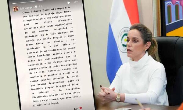 Leticia Ocampos se pronuncia sobre los sobres de Mburuvicha Róga: “Me siento avasallada” – Prensa 5