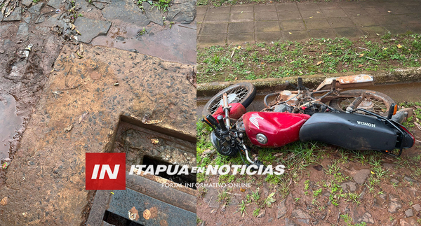DELINCUENTES HUYEN Y DEJAN UNA MOTOCICLETA TRAS BALACERA