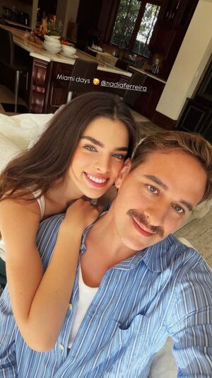 Nadia Ferreira y Abdala Oviedo, ¿amistad o simple estratégica