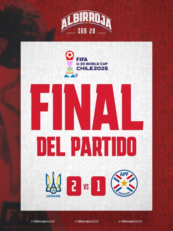 Mundial sub 20: Paraguay cae 1-2 ante Ucrania pero igual clasifica para los octavos de final - La Tribuna