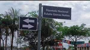 Calle llevará el nombre de Lalo Gomes en Pedro Juan Caballero