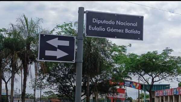 Calle llevará el nombre de Lalo Gomes en Pedro Juan Caballero