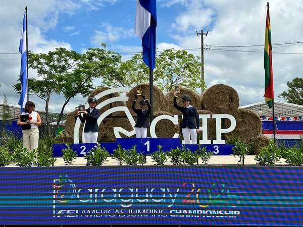 Sudamericano de Hipismo: Cecilia Burali brilla en lo alto - Polideportivo - ABC Color
