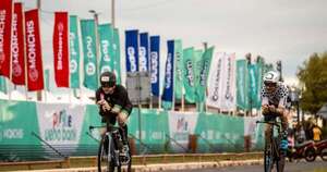 La Nación / Casi 700 atletas enaltecieron el Ironman 70.3