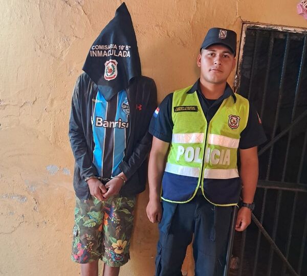 Detienen a hombre con orden de captura en el barrio San José Olero - Concepción al Día