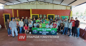 ENTREGA DE PREMIOS EN LA 5ª EDICIÓN DEL TORNEO «GOLES POR MI BARRIO»