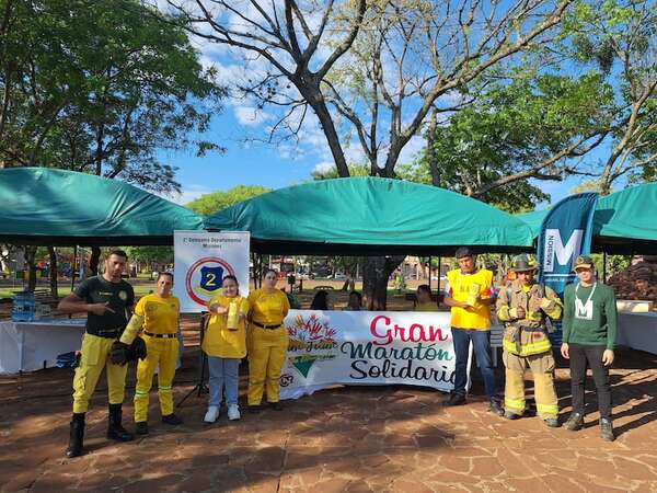 Bomberos de San Juan Bautista realizan colecta solidaria para reparación de sus móviles - Nacionales - ABC Color