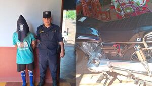 Menor indígena es aprehendido por tentativa de hurto de motocicleta en Obligado