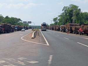Tregua temporal: cañicultores levantan los bloqueos en la Ruta PY02 - Nacionales - ABC Color