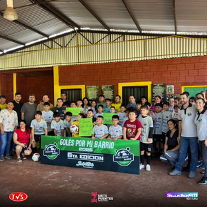 BARRIO 8 DE DICIEMBRE RECIBE OBRAS TRAS CORONARSE CAMPEÓN EN “GOLES POR MI BARRIO” - «TVS DIGITAL»