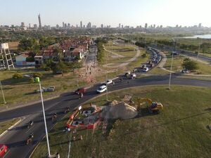 Costanera Norte: 66% de avance en obras de soterramiento