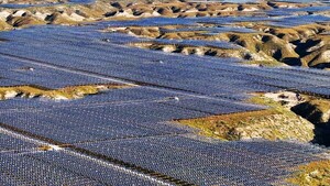 Energía solar: China inunda desierto con un mar de paneles
