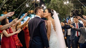 El enlace matrimonial de Luján y Ricardo
