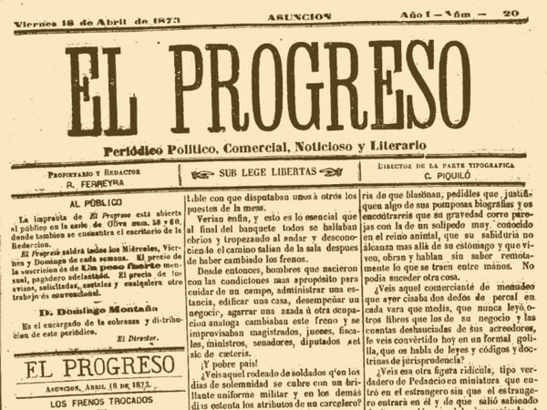 Material de relleno de periódicos paraguayos del siglo XIX: Pequeñas puertas a historias clave