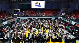 Unas 600 parejas dieron el «Sí más grande» en el SND