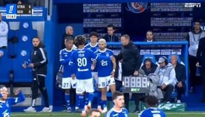 Versus / Julio Enciso tuvo su estreno en goleada del Racing de Estrasburgo