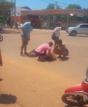 Otro choque en zona de la rotonda de la Av. Pinedo en Concepción - Concepción al Día